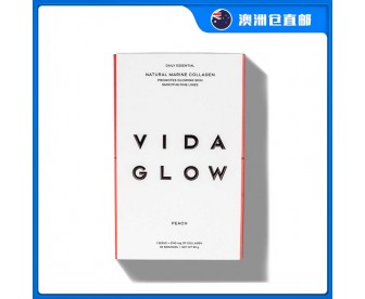 【澳洲直邮包邮】Vida Glow 深海鱼胶原蛋白粉 水蜜桃味 90克